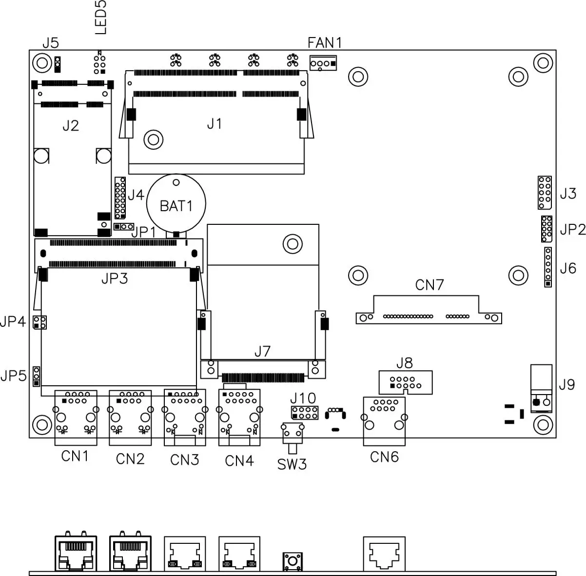 iBASE FWA6504 1U 19 Inch Network Appliance fig1