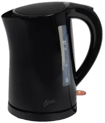 Nero 740181 Rola 1.7 Litre Black Kettle PRO
