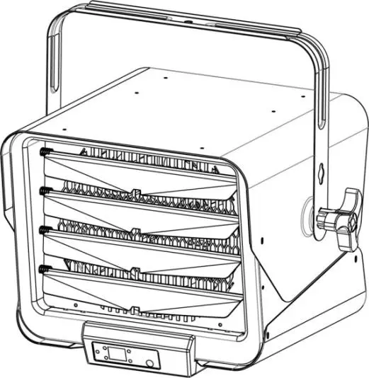 Dr Heater DR 975 Ceiling Mounted Garage Heater - Cover
