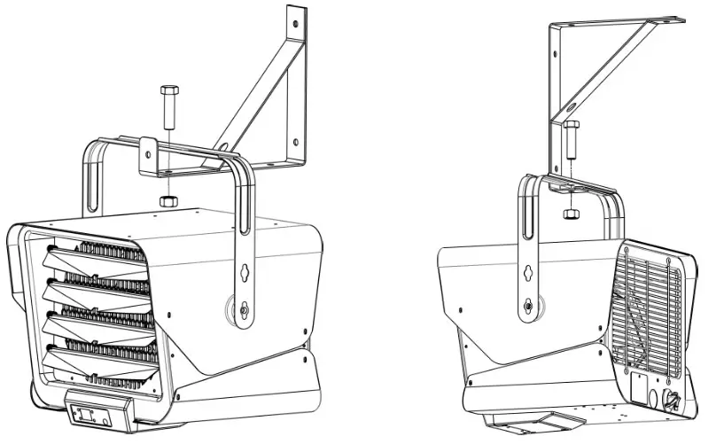 Dr Heater DR 975 Ceiling Mounted Garage Heater - INSTALLATION INSTRUCTIONS 2