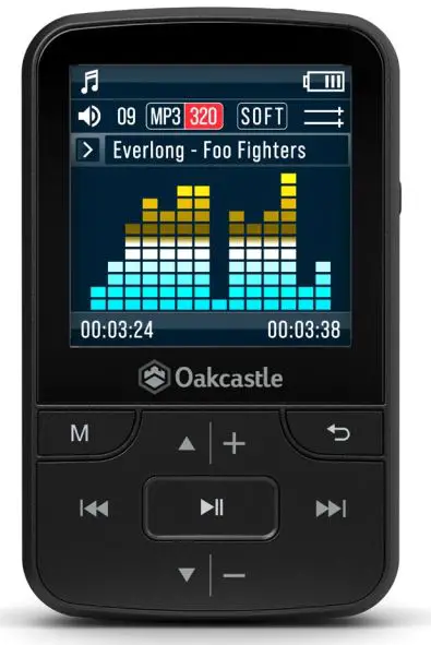 Oakcastle Pocket Mp3 Player Instruction Manual Oakcastle Pocket Mp3 Player Instruction Manual
