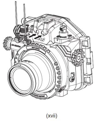 AOI Olympus OM D E M5 III Underwater Housing UH EM5III - Cable