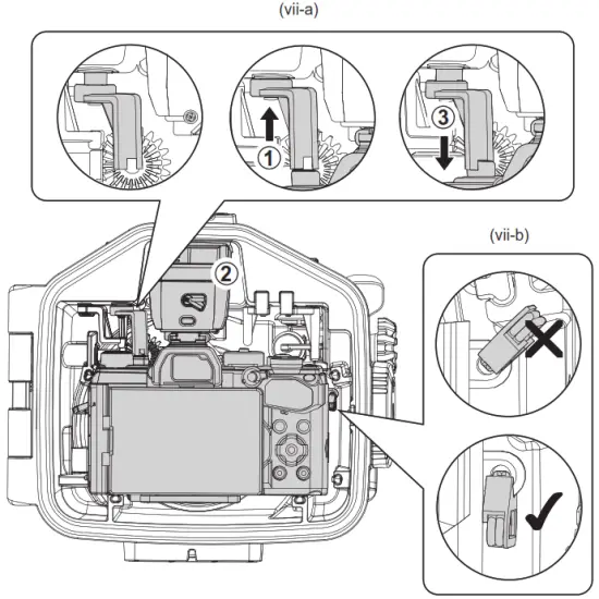 AOI Olympus OM D E M5 III Underwater Housing UH EM5III - Camera
