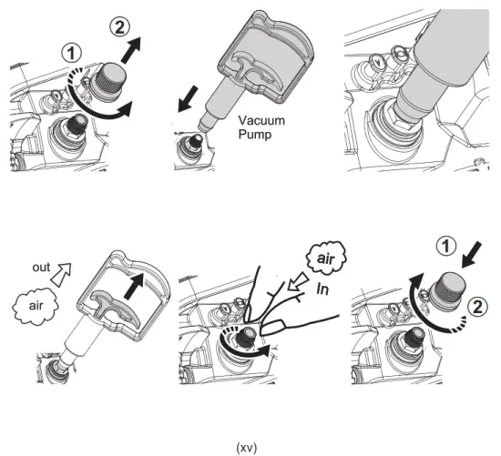 AOI Olympus OM D E M5 III Underwater Housing UH EM5III - Pump