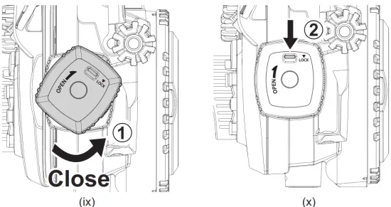 AOI Olympus OM D E M5 III Underwater Housing UH EM5III - Switch