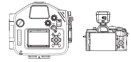 AOI Olympus OM D E M5 III Underwater Housing UH EM5III - housing