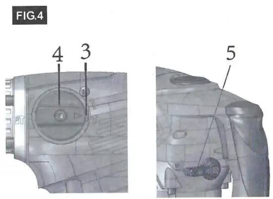 TOOLMAN LT3127 Rotary Tool Hammer - Mode Selector Switch 2
