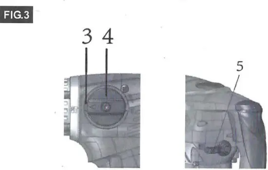 TOOLMAN LT3127 Rotary Tool Hammer - Mode Selector Switch