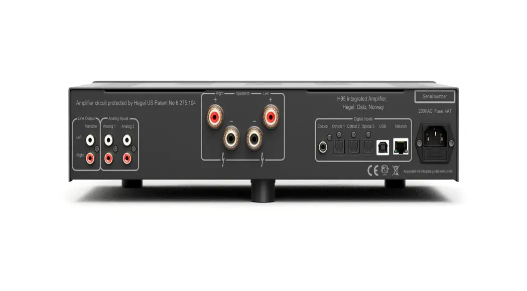Hegel H95 Integrated Amplifier User Manual Hegel H95 Integrated Amplifier User Manual