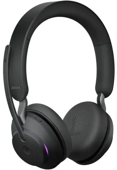 Jabra Evolve2 65 65 Stereo Wireless On-Ear Headset