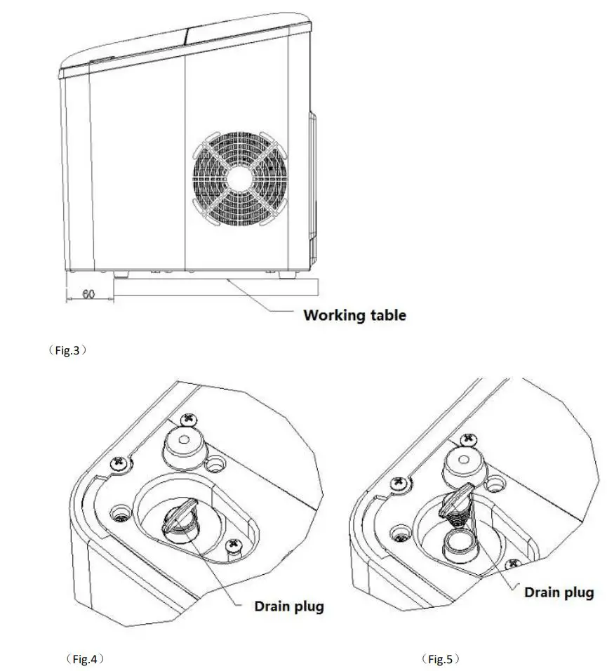 TREBS 99363 Ice Cube Machine Instruction Manual - CLEANING AND MAINTENANCE