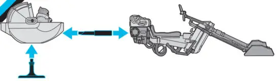 STAR WARS E9680 Battle for the Bounty Figures and Vehicle