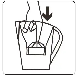 Midea MWP1W Water Filter Jug 3