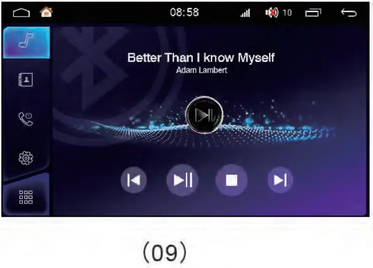 Wise Success LT003A3 Car Multimedia - Function 3