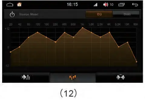 Wise Success LT003A3 Car Multimedia - Saund satting