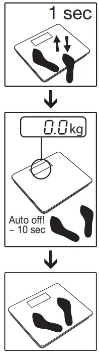 beurer GS 10 Black Glass Bathroom Scale - fig7