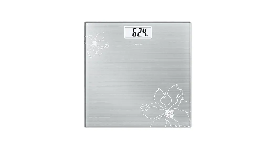 Beurer Gs 10 Glass Bathroom Scale Instructions