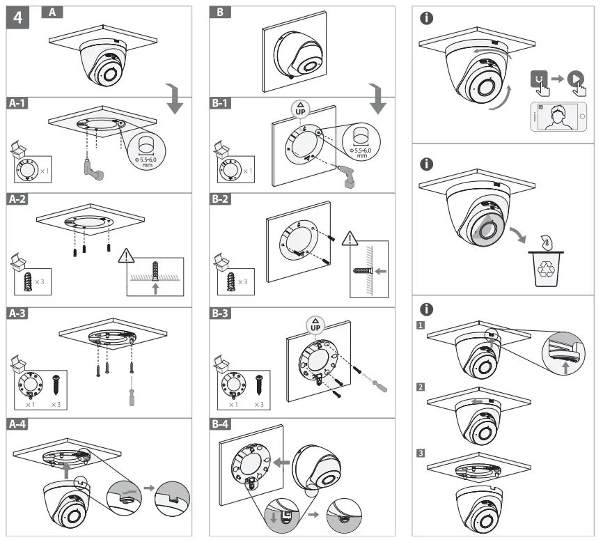IMOU Turret Smart Security Camera with Light and Siren Alarm - 4