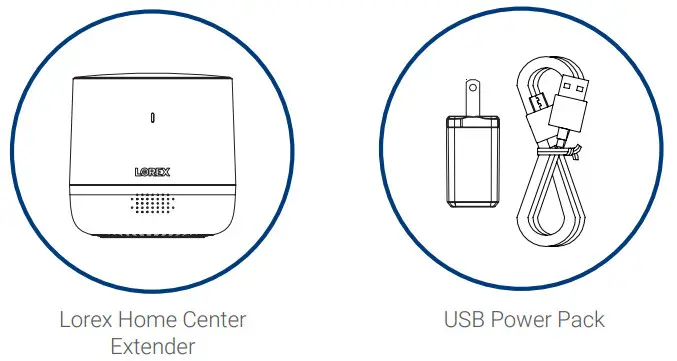 AX62TR Z Lorex Home Center Extender - FIGURE 1