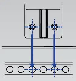FANTEC CSL Elite Pedals Loadcell Kit User Guide - Align the poles of the pedal unit with the holes