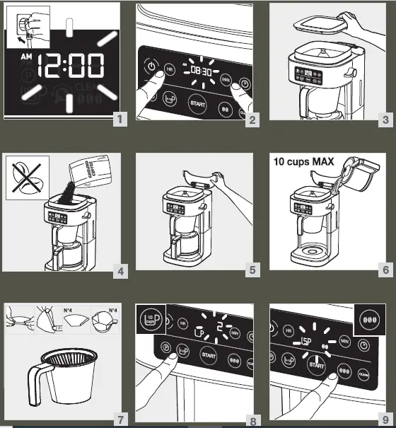 KRUPS 760D Aroma Partner Filter Coffee Maker fig 3