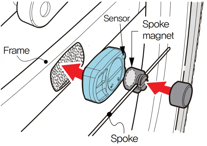 BS60 Cadence Single Sensor Speed Sensor