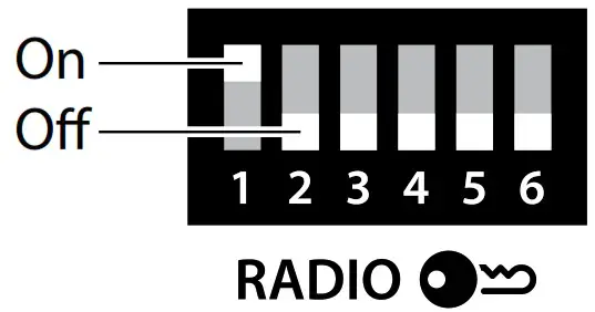 Bellman Symfon BE1442 Flash Receiver - Changing the radio key
