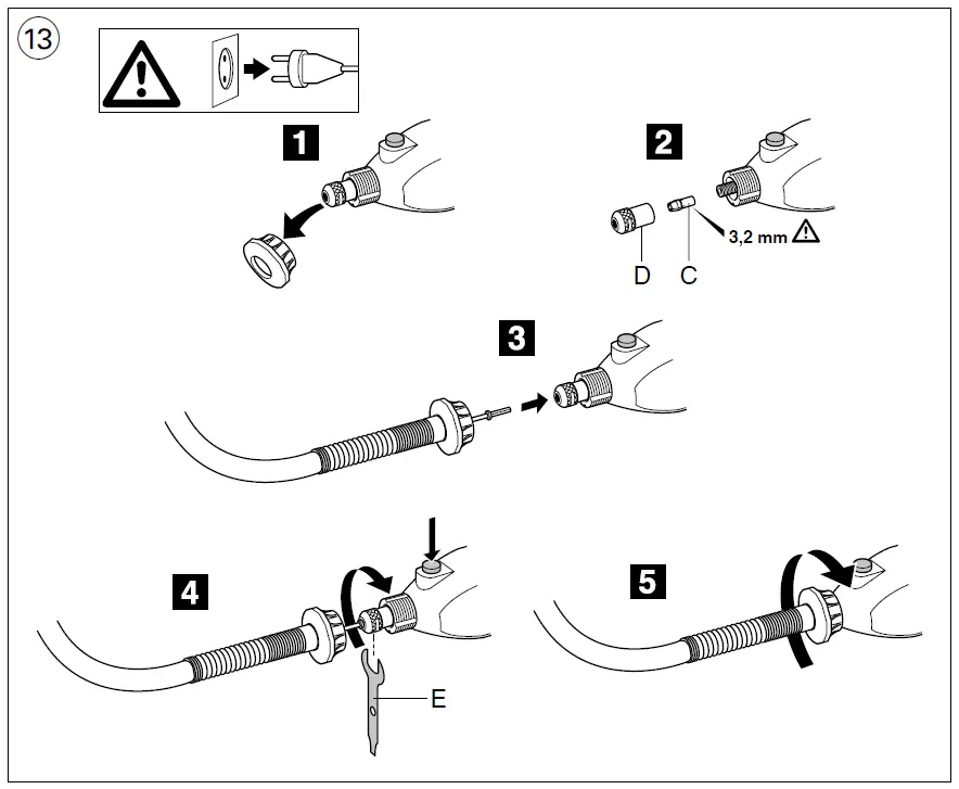 skil 1415 HIGH-SPEED ROTATION TOOL fig 11