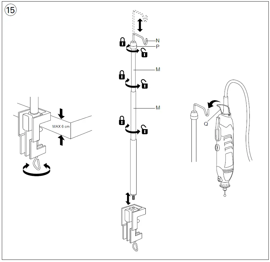 skil 1415 HIGH-SPEED ROTATION TOOL fig 13