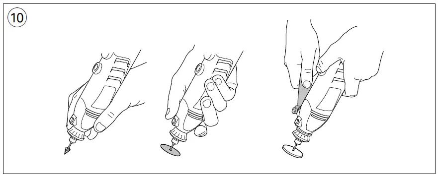 skil 1415 HIGH-SPEED ROTATION TOOL fig 8