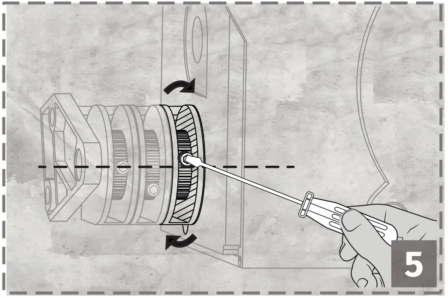 Motorline KVM105 automation for Garage doors - FIG 17