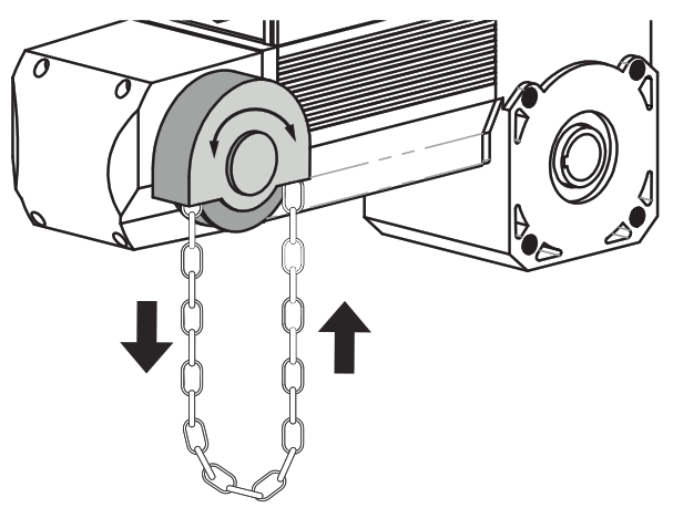 Motorline KVM105 automation for Garage doors - FIG 9