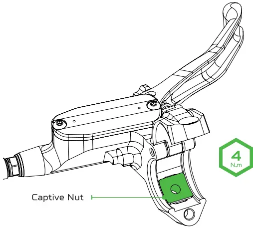 HOPETECH Tech Four Aluminum Machined 4 Piston Disc Brake-FIG2