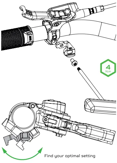 HOPETECH Tech Four Aluminum Machined 4 Piston Disc Brake-FIG5