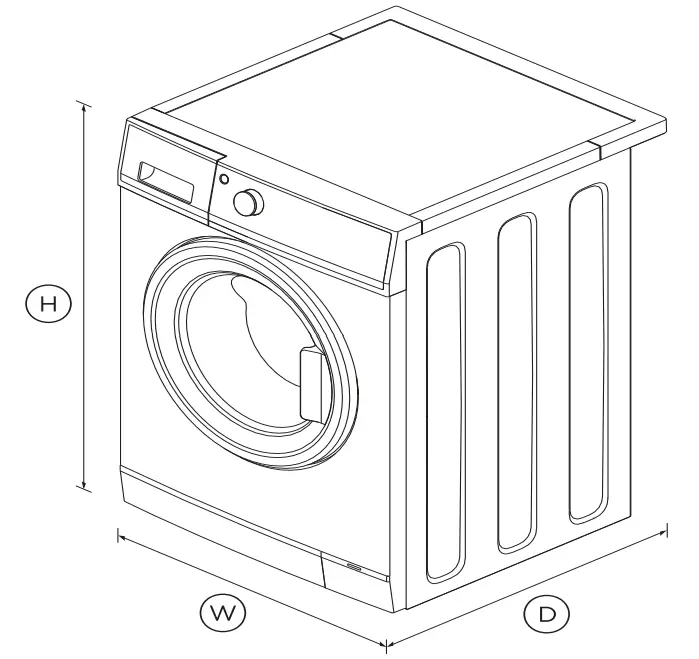 FISHER PAYKEL WH2424P1 Front Load Washer - fig
