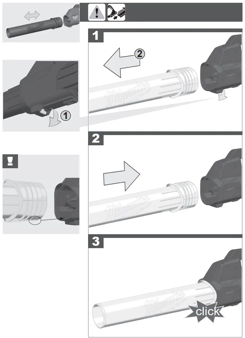 milwaukee 4933459825 M18 FBL 0 Fuel Leaf Blower 18V Bare Unit - fig 11