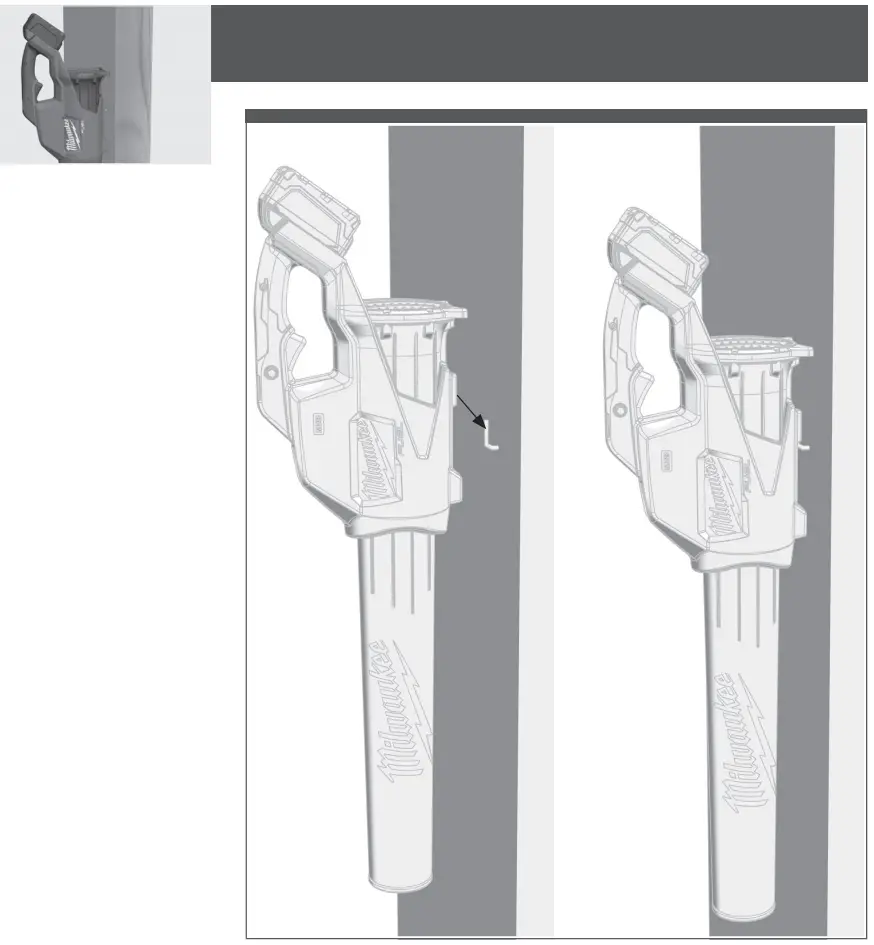 milwaukee 4933459825 M18 FBL 0 Fuel Leaf Blower 18V Bare Unit - fig 14