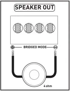Speakers (bridged)