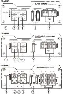Power and Speaker Connections