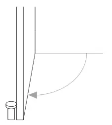 LOCKWOOD LWL9854H90 9800 Series Concealed Overhead Door Closer - DOOR FRAM11