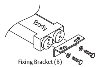 LOCKWOOD LWL9854H90 9800 Series Concealed Overhead Door Closer - DOOR FRIXING2