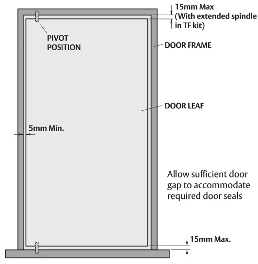 LOCKWOOD LWL9854H90 9800 Series Concealed Overhead Door Closer - DOOR