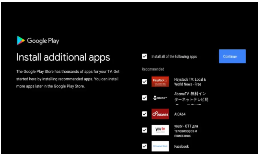 Initial Installation