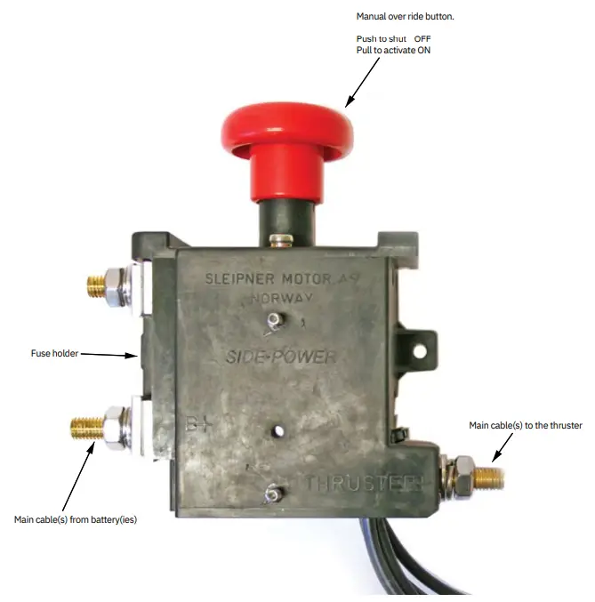 SLEIPNER 897712 S Link Automatic Main Switch - Fig 2