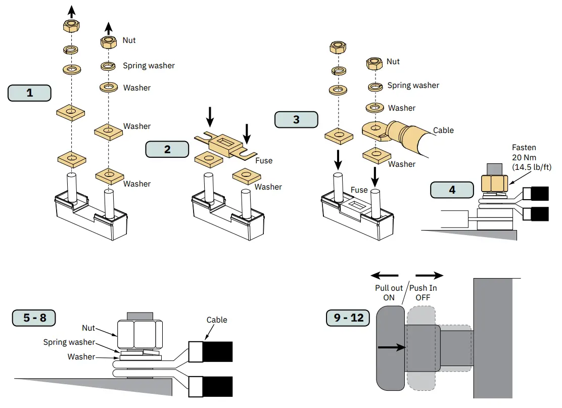 SLEIPNER 897712 S Link Automatic Main Switch - Fig 3