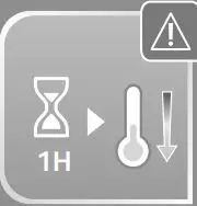 Tefal Steam Iron User Manual - Unplug the iron and wait for the soleplate to coo