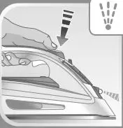 Tefal Steam Iron User Manual - When dry or steam ironing