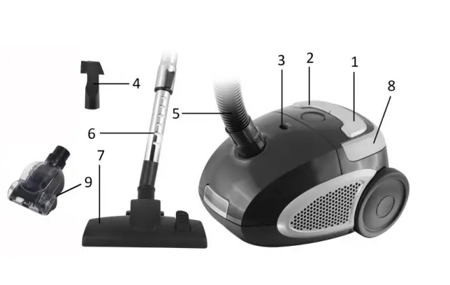 emerio VE-109959.25 Vacuum Cleaner FIG 2