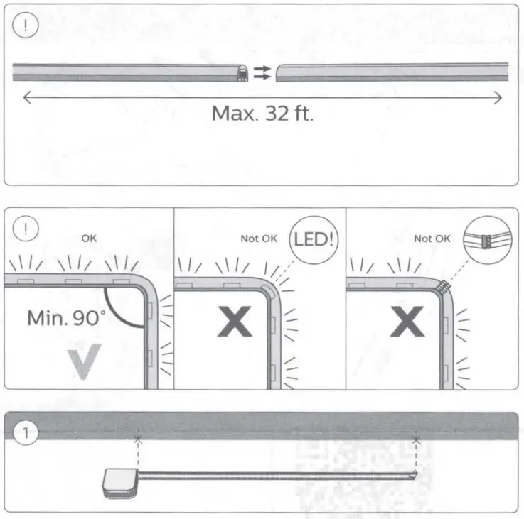 PHILIPS 945570564 Hue Gradient Lightstrip Extension-3