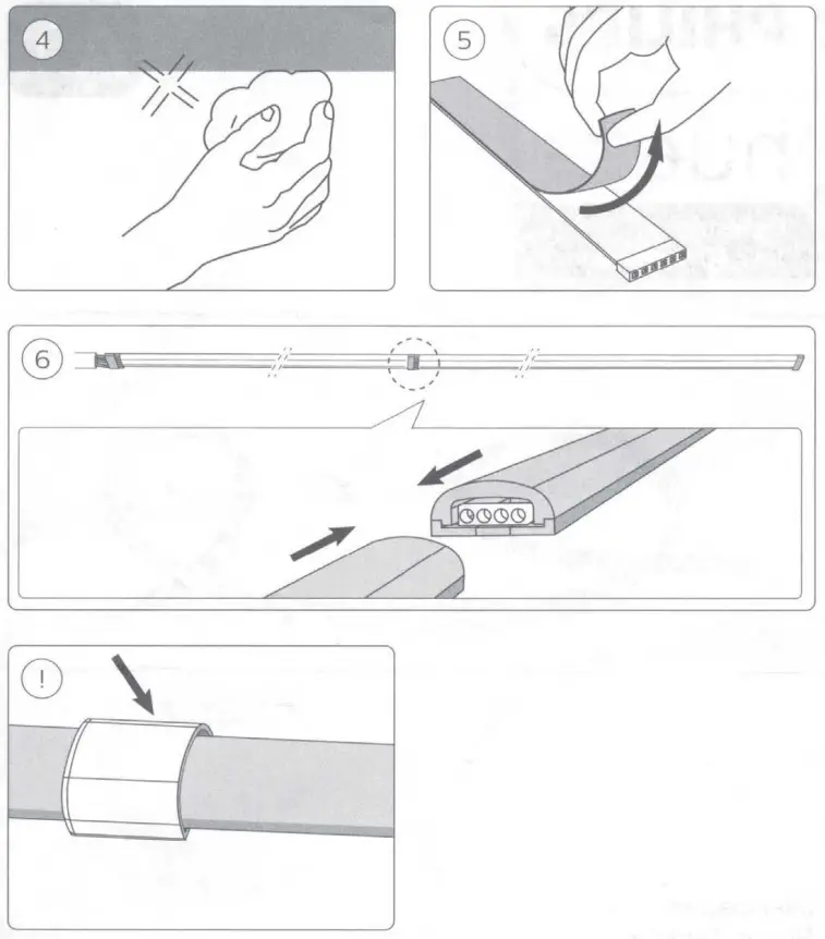 PHILIPS 945570564 Hue Gradient Lightstrip Extension-5